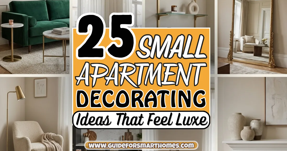 25 Small Apartment Decorating Ideas That Feel Luxe (Without the Luxury Price Tag)