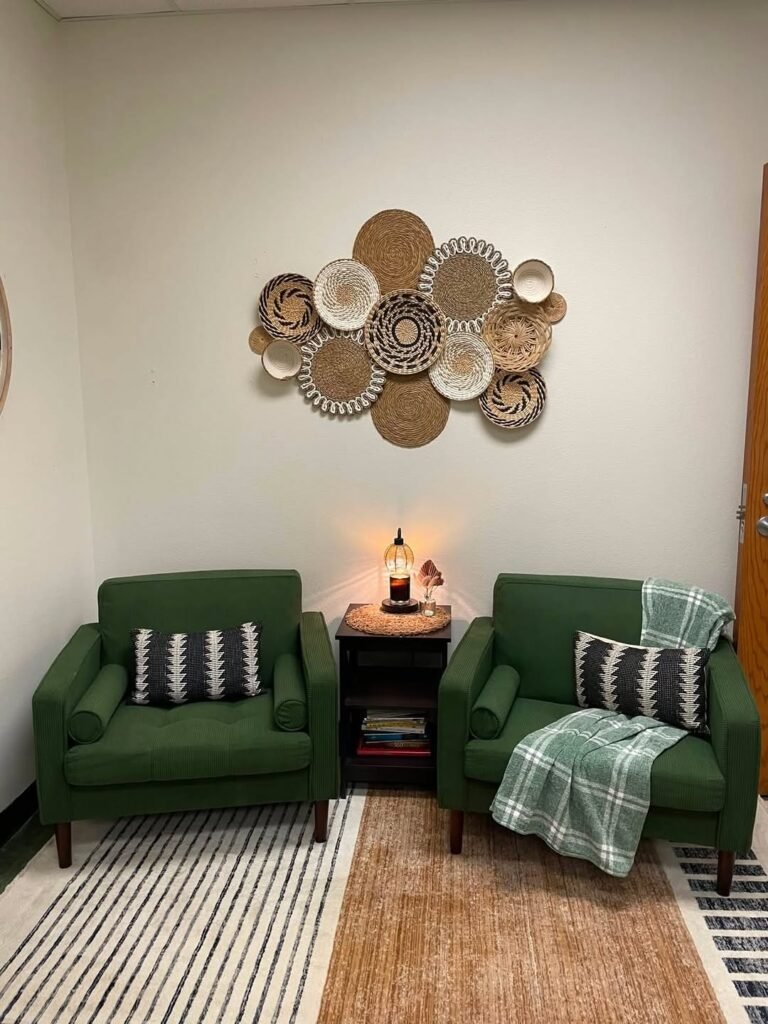 Boho basket wall