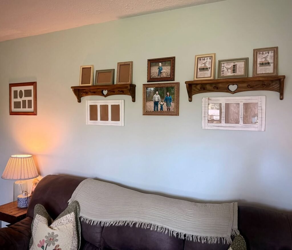 Family photo display