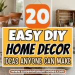 20 Easy DIY Home Decor Ideas Anyone Can Make