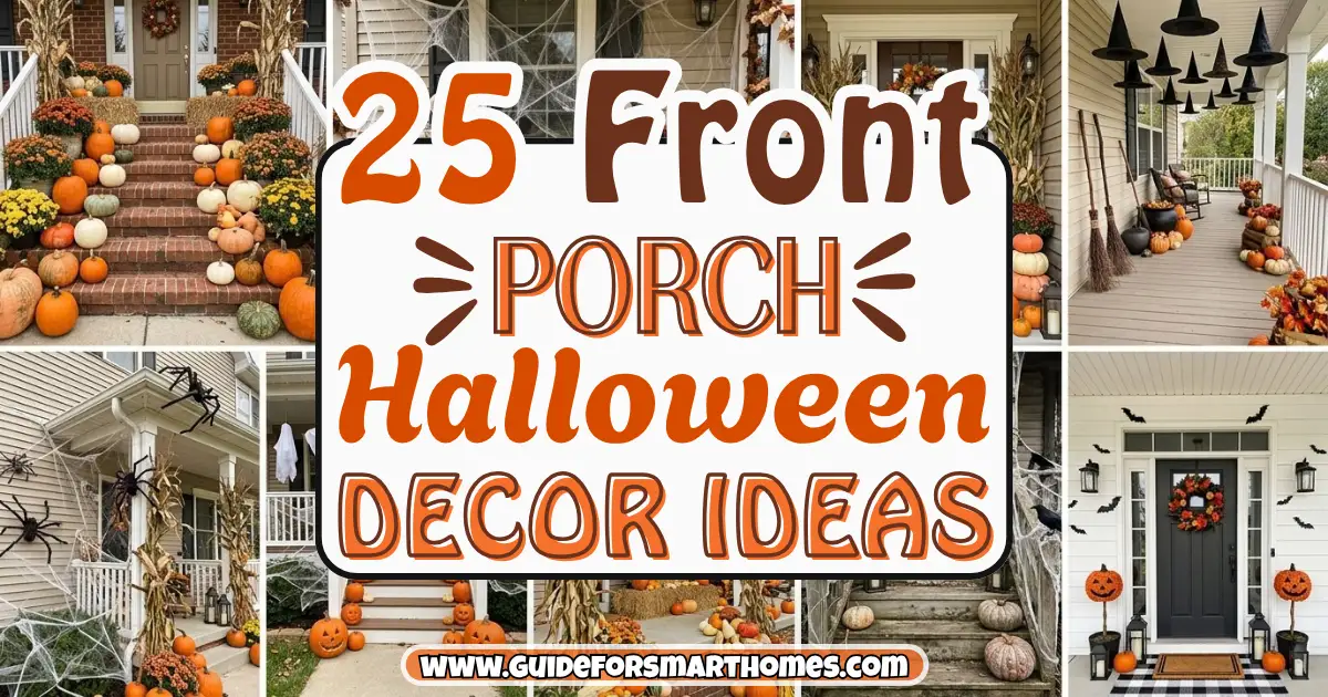 25 Front Porch Halloween Decor Ideas for Every Style (Spooky, Elegant, Cozy, or Minimal)