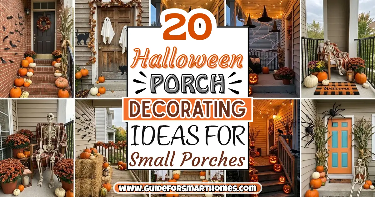 20 Halloween Porch Decorating Ideas for Small Porches (When You’ve Got 4 Feet, Not 40)